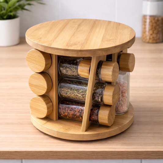 Rotating spice organizer