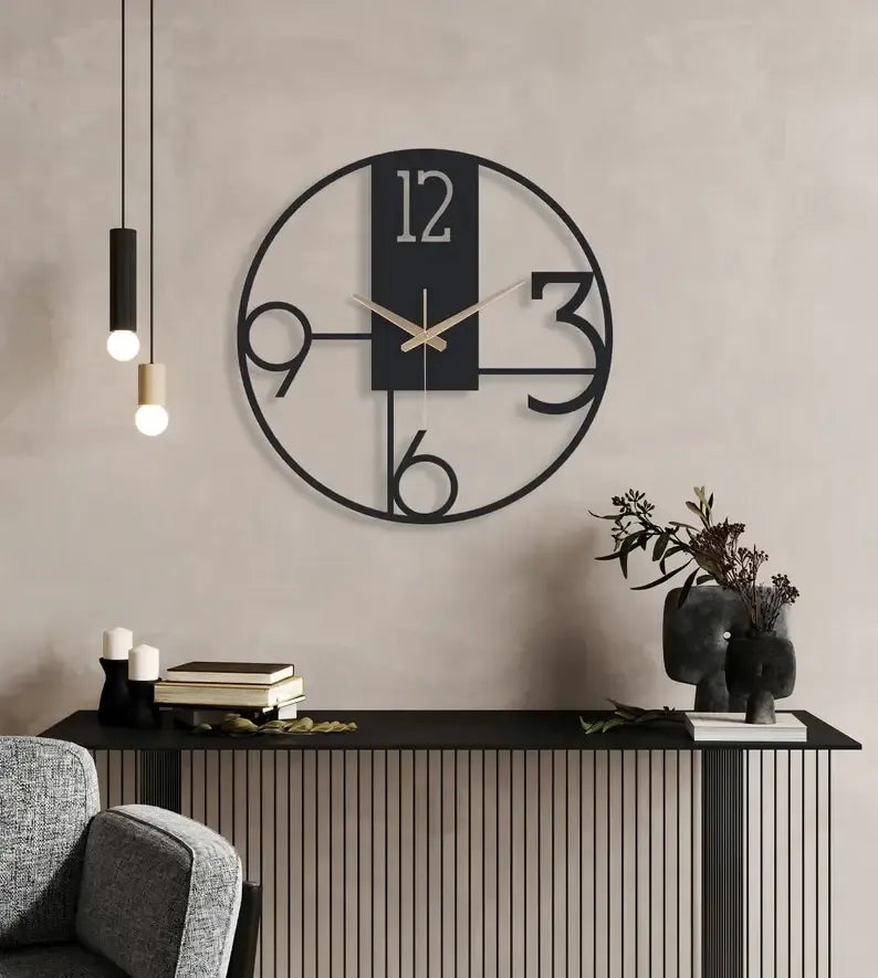 Minimalist wall clock