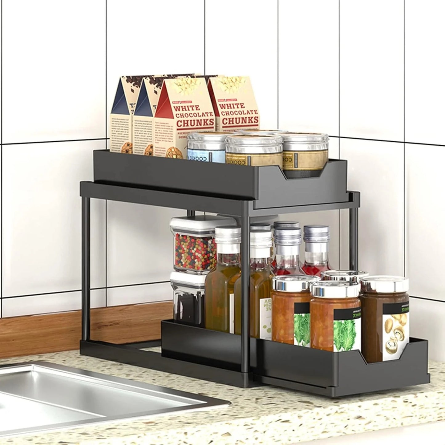 under sink storage organizers