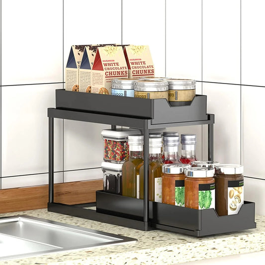 under sink storage organizers