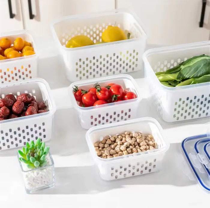 Adjustable Refrigerator storage box
